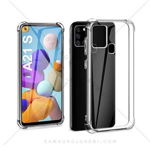 کاور مدل ژله ای کپسول دار مناسب برای گوشی موبایل سامسونگ Galaxy A21s