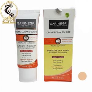کرم ضدآفتاب رنگی گارنیر SPF 60 حجم 50 میل  GARINEER