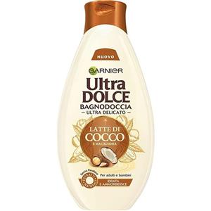 شامپو بدن گارنیه سری Ultra Dolce مدل شیر نارگیل و ماکادمیا حجم 500 میلی لیتر