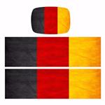 برچسب پارکابی و باک خودرو طرح پرچم آلمان کد SB021 مناسب برای سورن بسته سه عددی