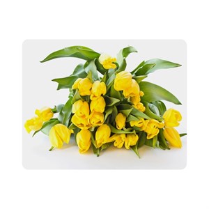 ماوس پد اطلس آبی طرح گل مدل T6790