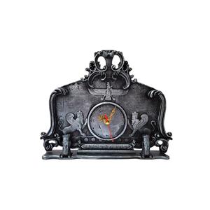 ساعت رومیزی برتاریو مدل پارسه مشکی نقره ای Bertario Parseh Black Silver Table Clock