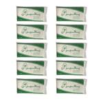 حوله یک بار مصرف پاکیزان مدل GR90 سایز 40x80 سانتی متر مجموعه 10 عددی