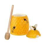 ظرف عسل مادام کوکو مدل Ruche به همراه چوبک عسل