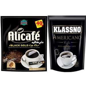 قهوه علی کافه مدل Black Gold بسته 40 عددی 