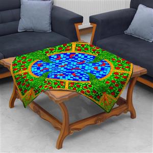 رومیزی طرح ماهی هفت سین نوروز کد 9270