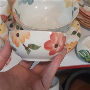 پیاله مدل ماست خوری مجموعه 6 عددی