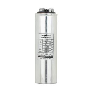 خازن کولر گازی شارک مدل  70+5 میکرو فاراد 450V