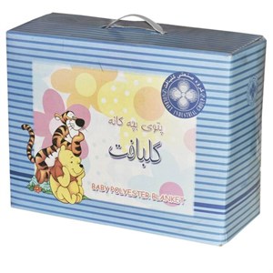 پتو گلبافت کد 348 سایز 110x160 سانتی متر