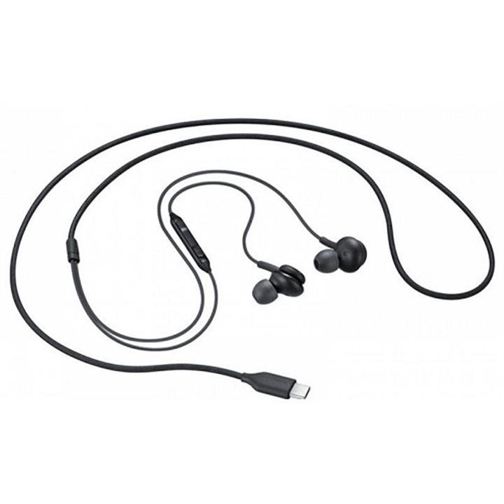 هندزفری اورجینال Type C سامسونگ Samsung AKG EO-IC100BBEGAE Original Handsfree 