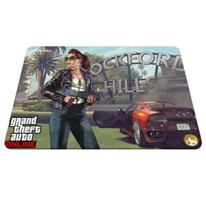 ماوس پد هومرو مدل A4279 طرح Grand Theft Auto Online Hoomero Grand Theft Auto Online A4279 Mousepad