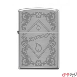 فندک زیپو مدل  Framed Flame کد 28943 Zippo Framed Flame 28943 Lighter