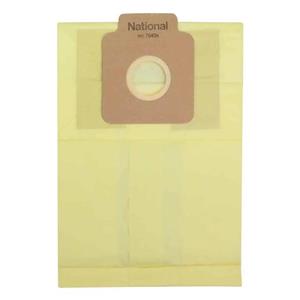 پاکت جاروبرقی ناسیونال مدل mc7540 بسته5عددی مناسب جاروبرقی ناسیونال مدل‌ 7590، 7580 و 7540 به همراه یک عدد فیلتر