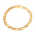 دستبند طلا 18 عیار زنانه طلای مستجابی  کد 6762