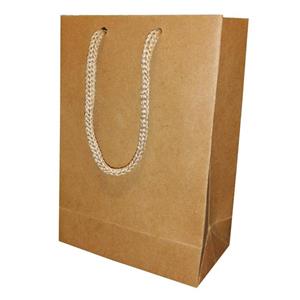 پاکت هدیه مدل کرافت ساده بسته 2 عددی