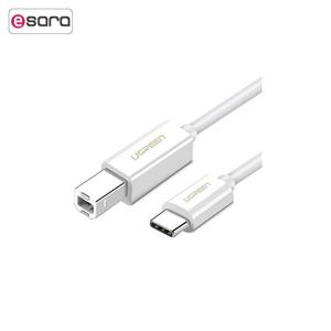 کابل USB-C پرینتر یوگرین مدل US241 طول 1 متر UGREEN US241 USB-C to Printer Cable 1m