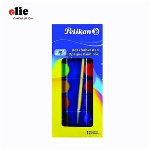 آبرنگ 12 رنگ پلیکان Pelikan 12 Color Watercolor