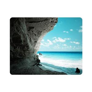 ماوس پد اطلس آبی طرح دریا و صخره  مدل T7554