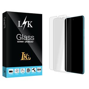 محافظ صفحه نمایش شیشه ای ال کا جی مدل LK Glass MIX مناسب برای گوشی موبایل نوکیا G10 \\ G20 \\ G21 بسته دو عددی