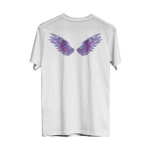 تی شرت آستین کوتاه مردانه مدل فانتزی طرح angel wings