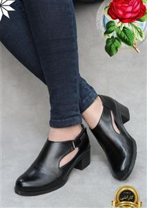 کفش اداری گلدیس زنانه_رویه طرح چرم گاوی ecco