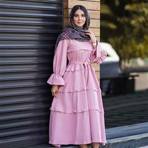 مانتو عروسکی چین دار میکرو کد 1136