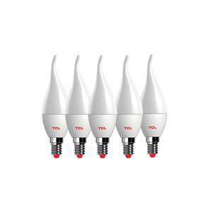 لامپ ال ای دی 5 وات تی سی مدل Long Tail پایه E14 بسته عددی TCL 5W LED Lamp Pack Of 