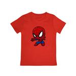 تی شرت آستین کوتاه پسرانه مدل SPIDER_MAN R064
