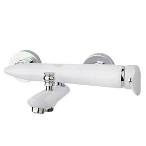 شیر دوش اهرمی راسان مدل رابیت سفید