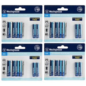 باتری قلمی و نیم قلمی وستینگهاوس مدل Dynamo Alkaline بسته 24 عددی