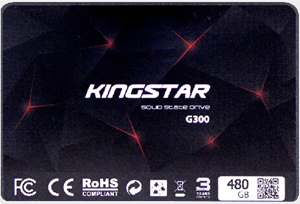 حافظه SSD اینترنال 480 گیگابایت KINGSTAR مدل  G300