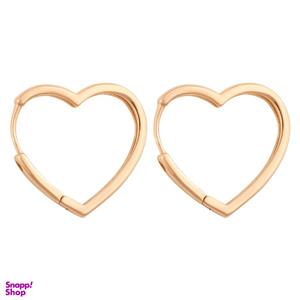 گوشواره زنانه ژوپینگ مدل قلب کد 121236951212