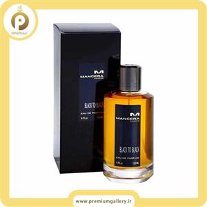 بلک تو بلک ادو پرفیوم زنانه و مردانه مانسرا حجم 120 میل Mancera Black to Black 120ML