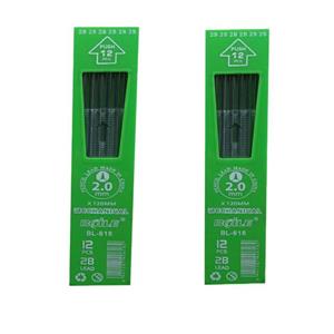 نوک مداد نوکی 2 میلی متری  مدل یونی وی کد BL618 بسته 2 عددی