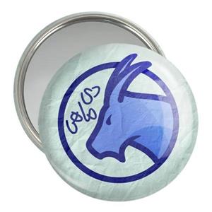 آینه جیبی مدل ماه تولد دی