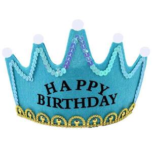 تاج تولد مدل HBD چراغدار