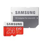 Samsung Evo Plus UHS-I U3 Class 10 100MBps microSDXC Card With Adapter - 256GB