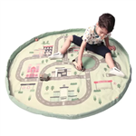 فرش ماشین بازی کودک بامتی طرح شهرک ترافیک کد 4059604