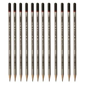 مداد مشکی آریا مدل Premium Quality کد 0012 بسته 12 عددی
