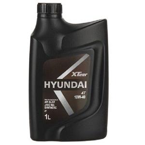 روغن موتور خودرو هیوندای اکس تیر مدل 4T 10W-40 حجم 1 لیتر