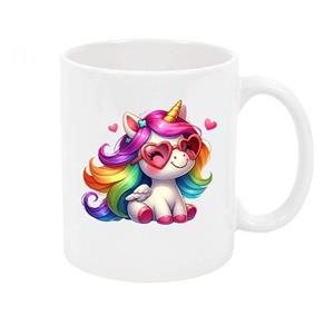 ماگ فانتزی طرح یونیکورن unicorn