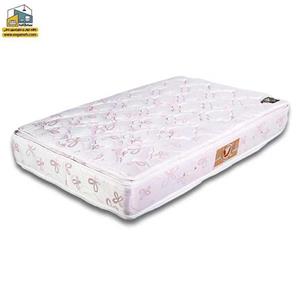 تشک یک نفره  خوشخواب کرم طلایی مدل فرست کلاس - سایز 100*200