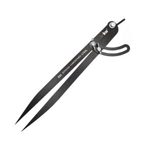 پرگار مستقیم استیل مشکی KW مدل R30