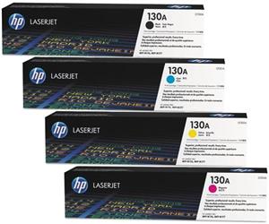 HP 130A Laserjet Color Cartridge کیت کارتریج اچ پی 130A HP 130A 4 Color Laserjet Cartridge Pack