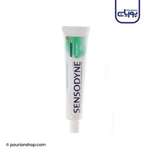 خمیر دندان سنسوداین مدل Fresh Mint حجم 100 میلی لیتر به همراه مسواک سنسوداین مدل REPAIR با برس متوسط