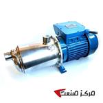 پمپ طبقاتی افقی پنتاکس ایرانی بدنه استیل U5SV-300/10T-IR سه فاز