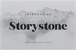 دانلود فونت استوری استون Storystone