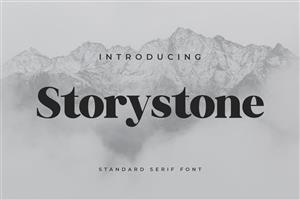 دانلود فونت استوری استون Storystone 