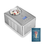 بستنی ساز 1.5 لیتری اسپرینگلین آلمان Springlane Emma Eismaschine mit Kompressor 1,5  silber