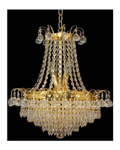 لوستر سقفی چشمه نور 4 شعله کد G533/4 Cheshmeh Noor G533 Four Flames Ceiling Chandelier